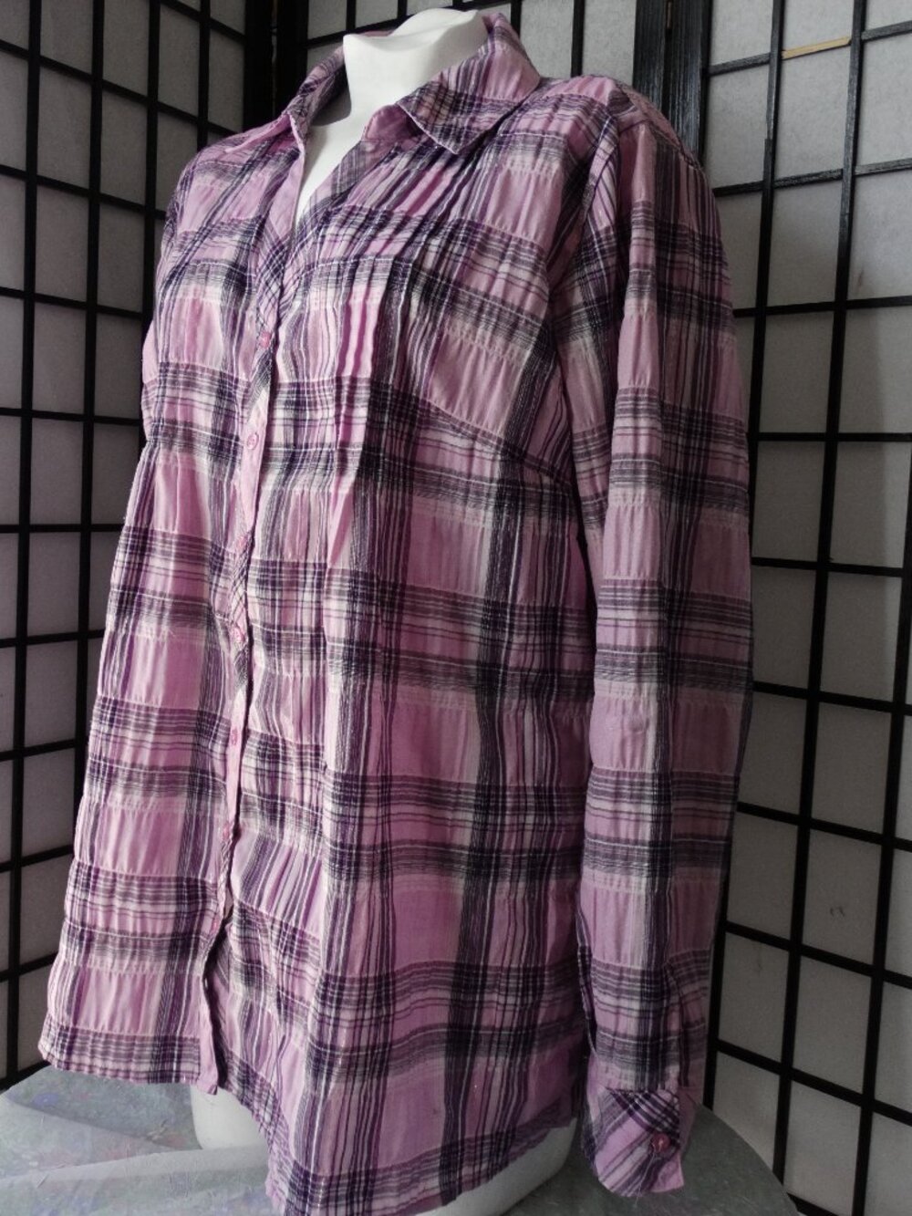 pretty ladies pink, purple 2x top